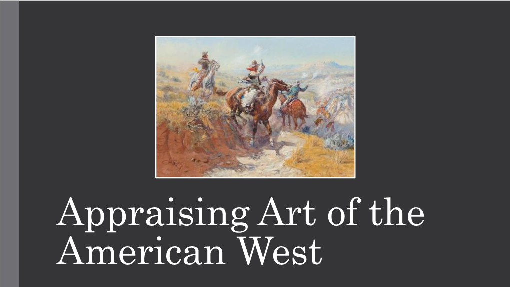 Appraising-Western-Art.Pdf