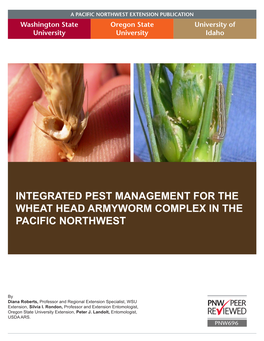 Integrated Pest Management for the Wheat Head Armyworm Complex in the Pacific Northwest