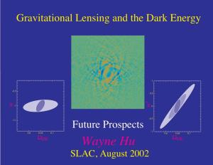 Gravitational Lensing and the Dark Energy