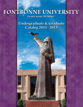 Fontbonne Catalog 2011 2013.Pdf