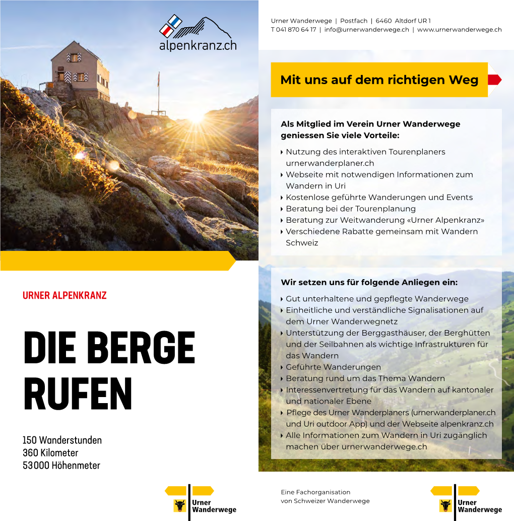 Die Berge Rufen