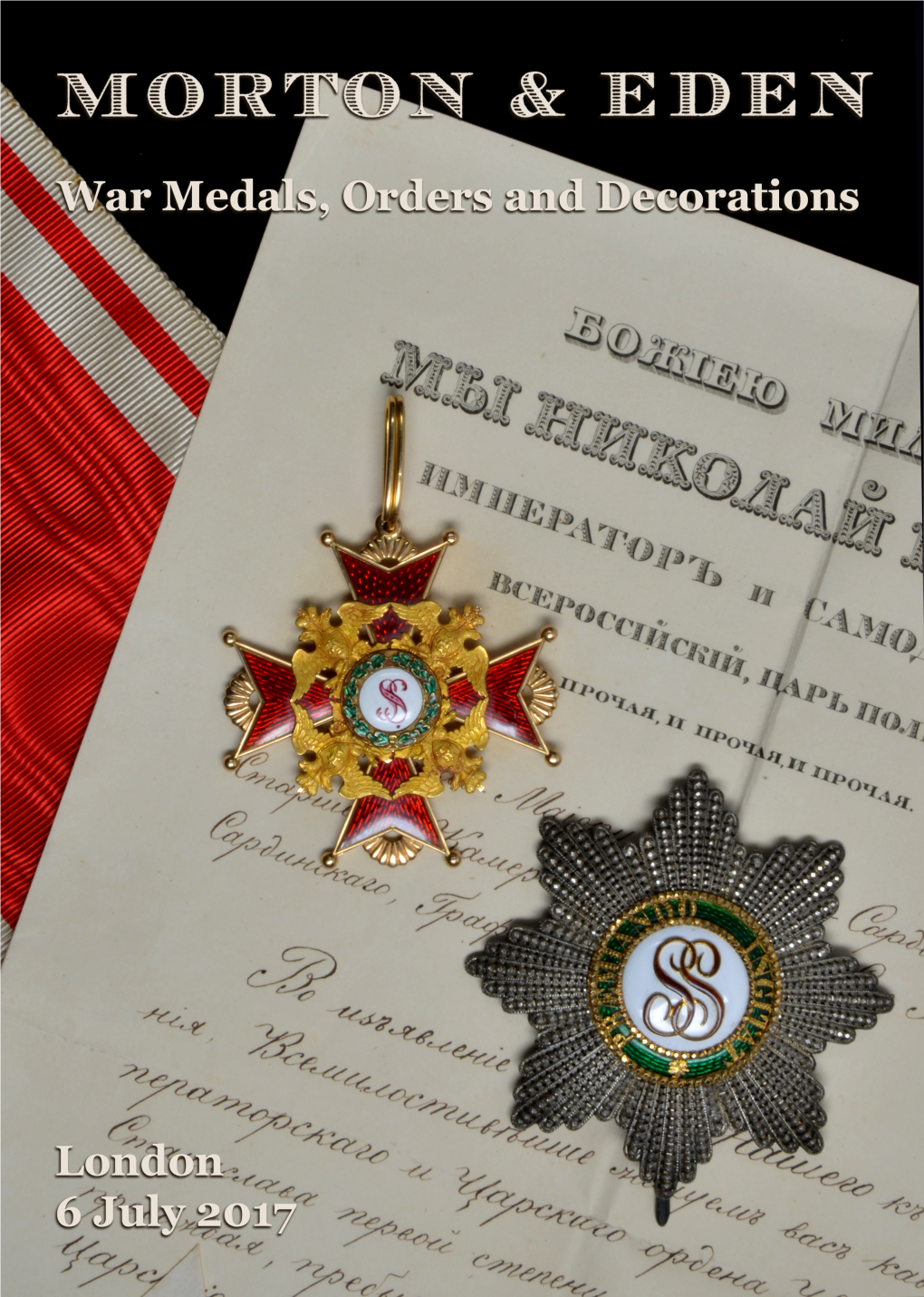 War Medals, Orders and Decorations