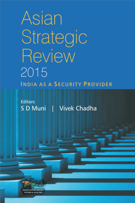India As a Security Provider