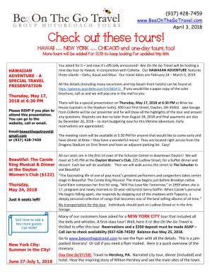Check out These Tours! HAWAII …