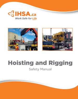Hoisting and Rigging Safety Manual