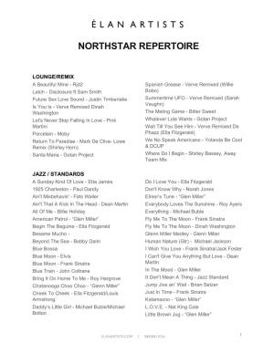 Northstar Repertoire