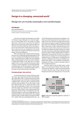 Design in a Changing, Connected World1