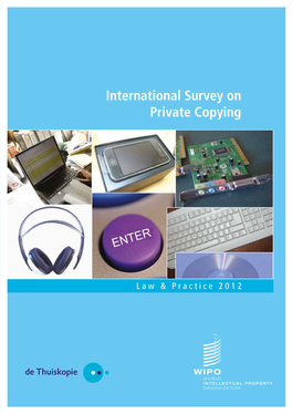 International Survey on Private Copying