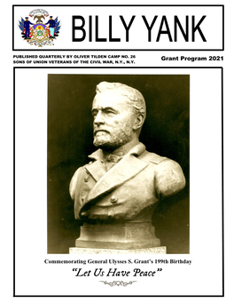 "Billy Yank" Grant Memorial Program 2021