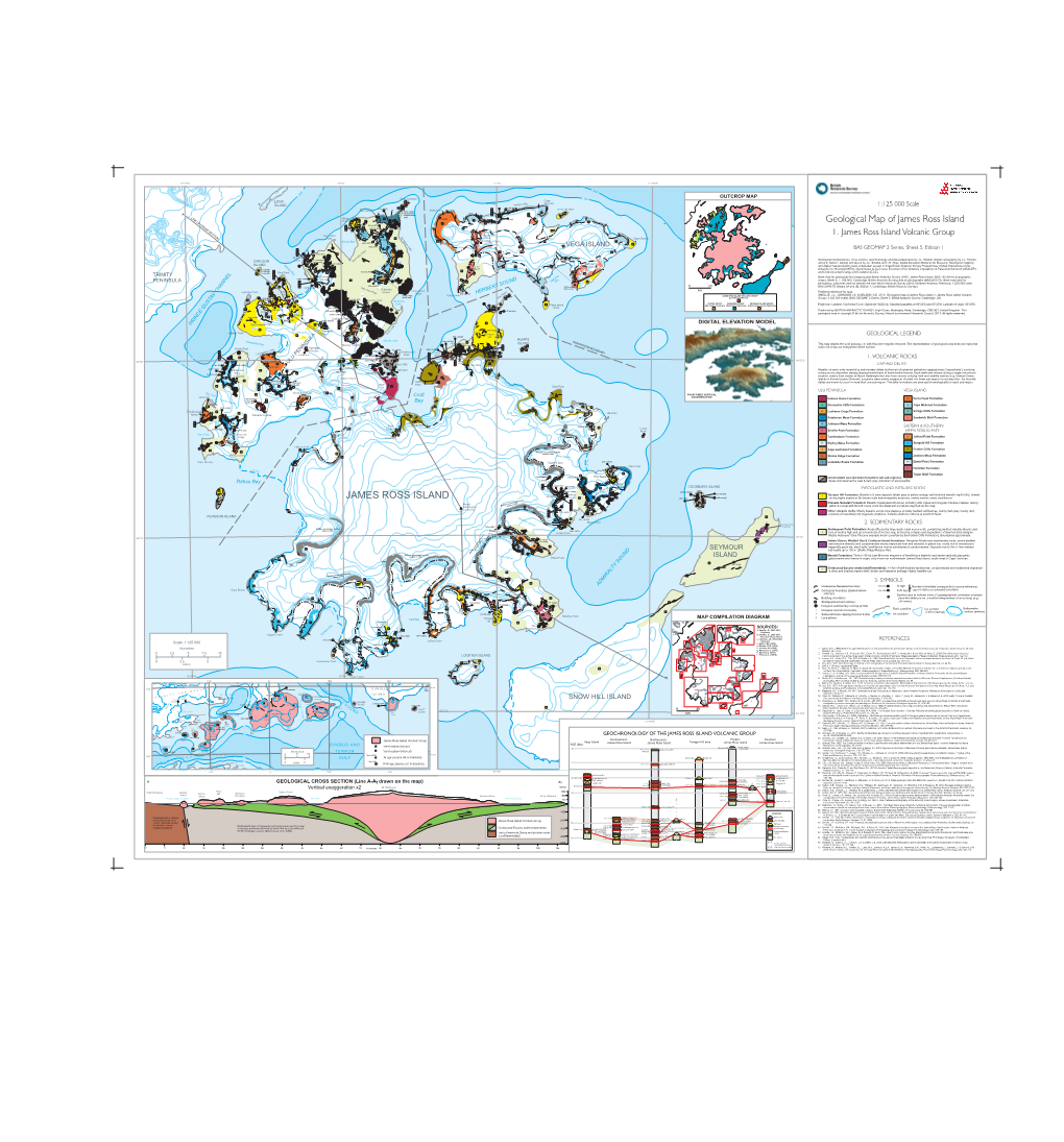 Geological Map of James Ross Island