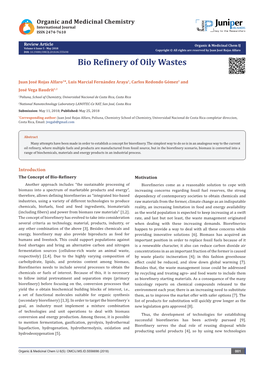 Bio Refinery of Oily Wastes