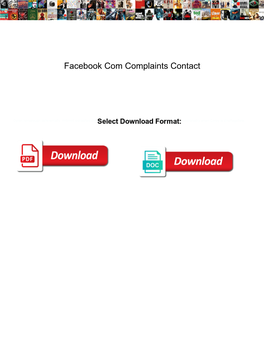 Facebook Com Complaints Contact