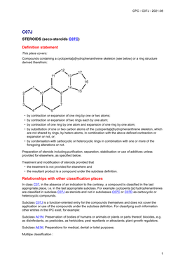 Seco-Steroids C07C)