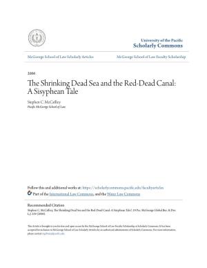 The Shrinking Dead Sea and the Red-Dead Canal: a Sisyphean Tale?