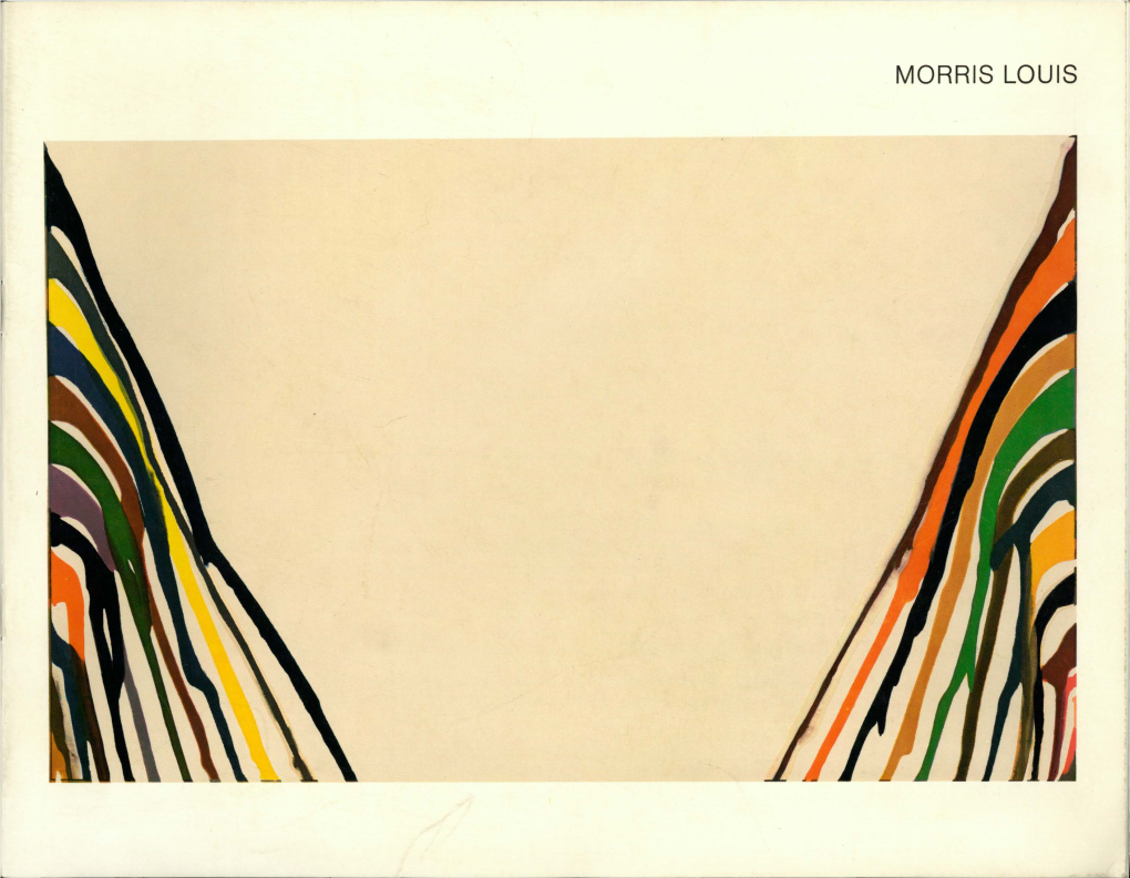 MORRIS LOUIS Cover: Gamma Upsilon Cat