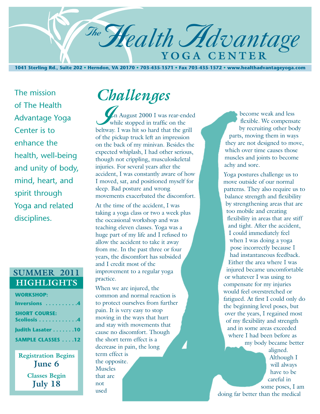 Challenges of the Health N August 2000 I Was Rear-Ended Become Weak and Less Advantage Yoga While Stopped in Traffic on the Flexible