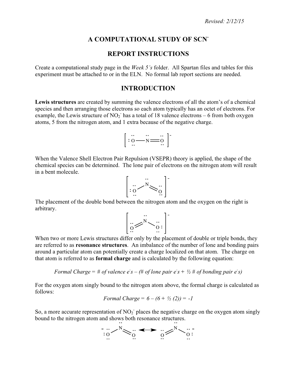 A Computational Study of Scn