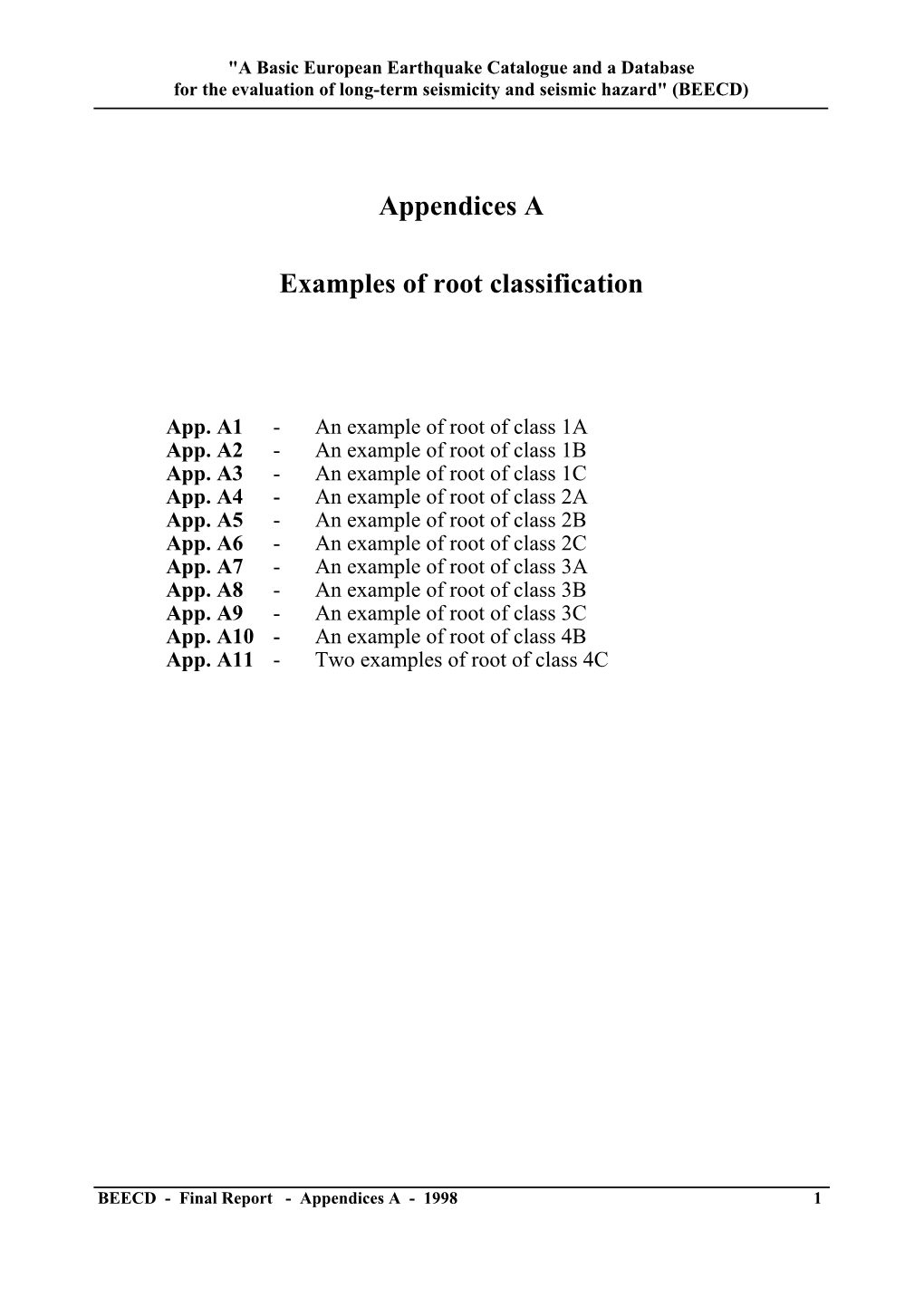 Appendices a (Pdf)