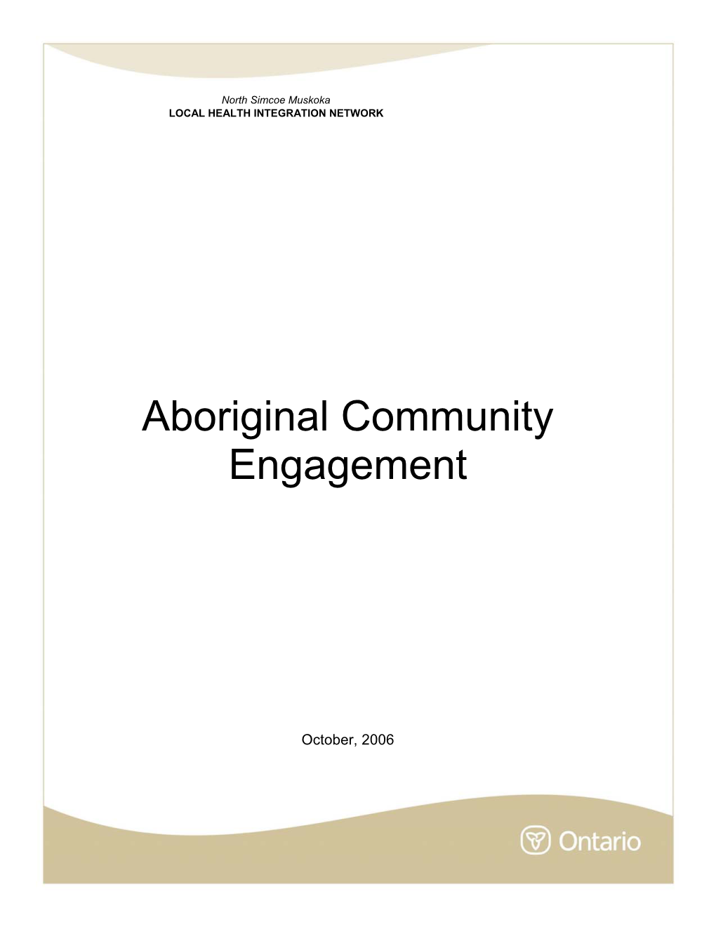 Aboriginal Community Engagement