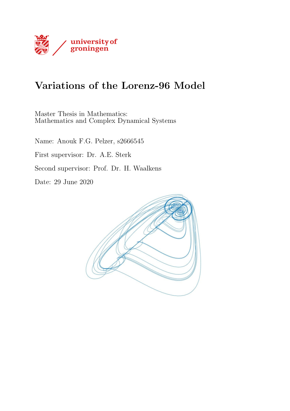 Variations of the Lorenz-96 Model