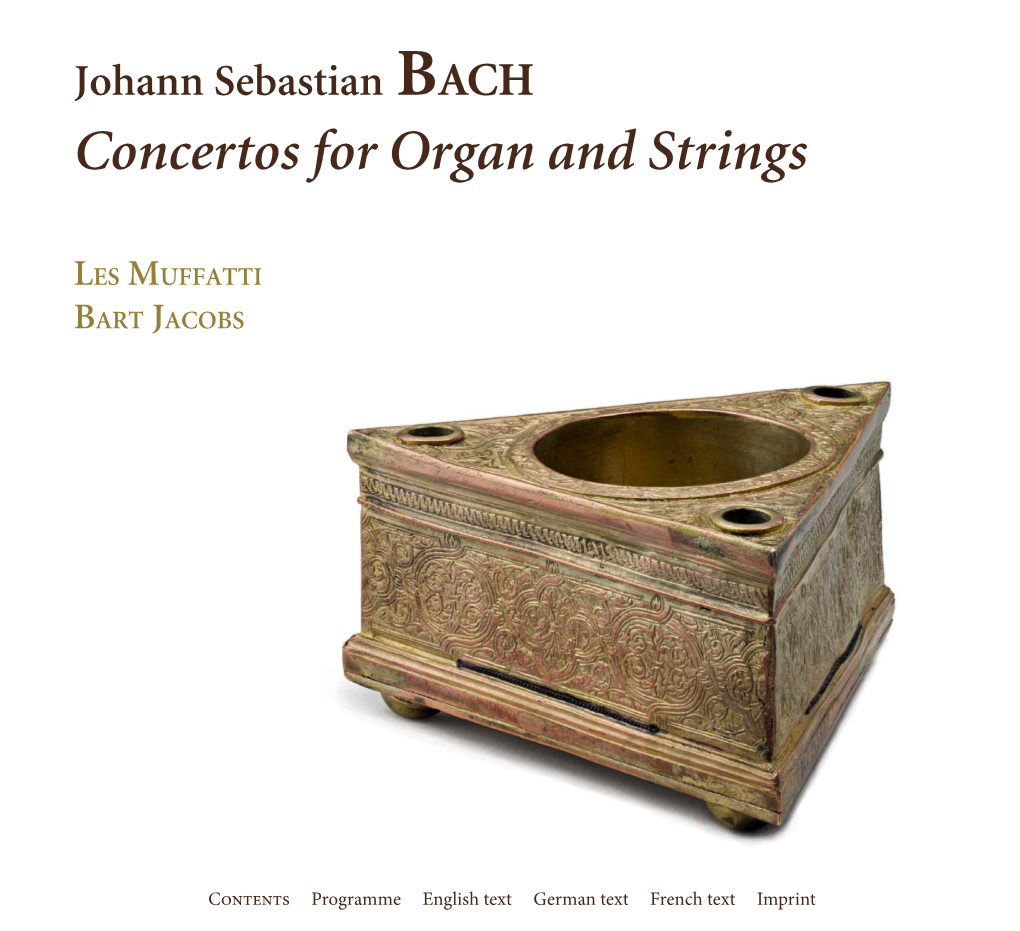 Concertos for Organ and Strings