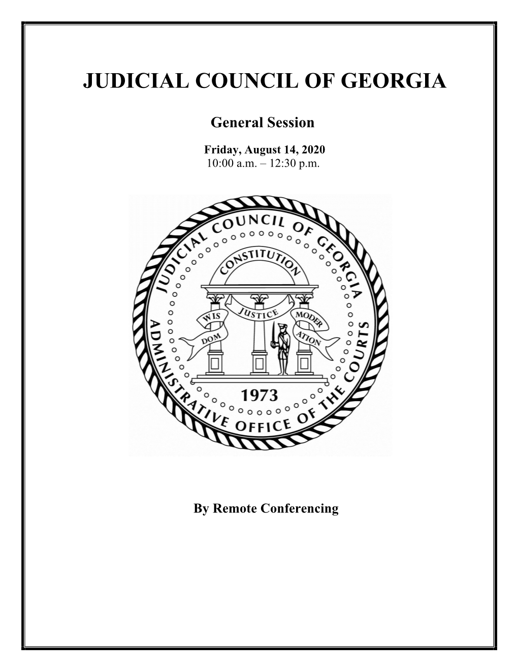 Judicial Council of Georgia