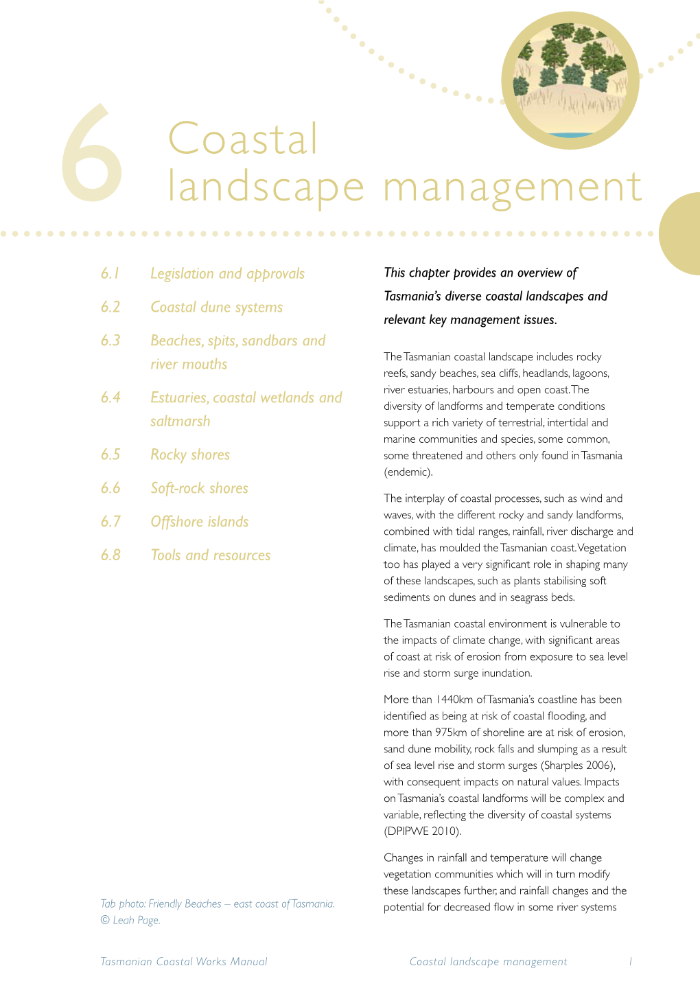 Coastal Landscape Management 1 6.1