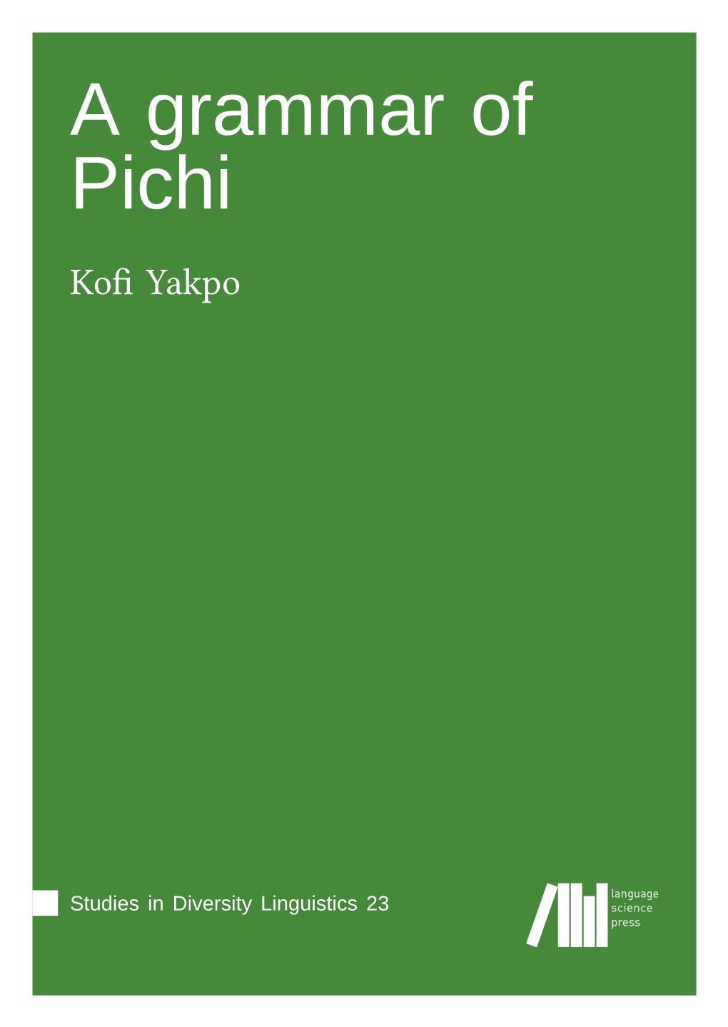 A Grammar of Pichi