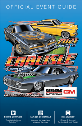 2021 Carlisle GM Nationals Event Guide