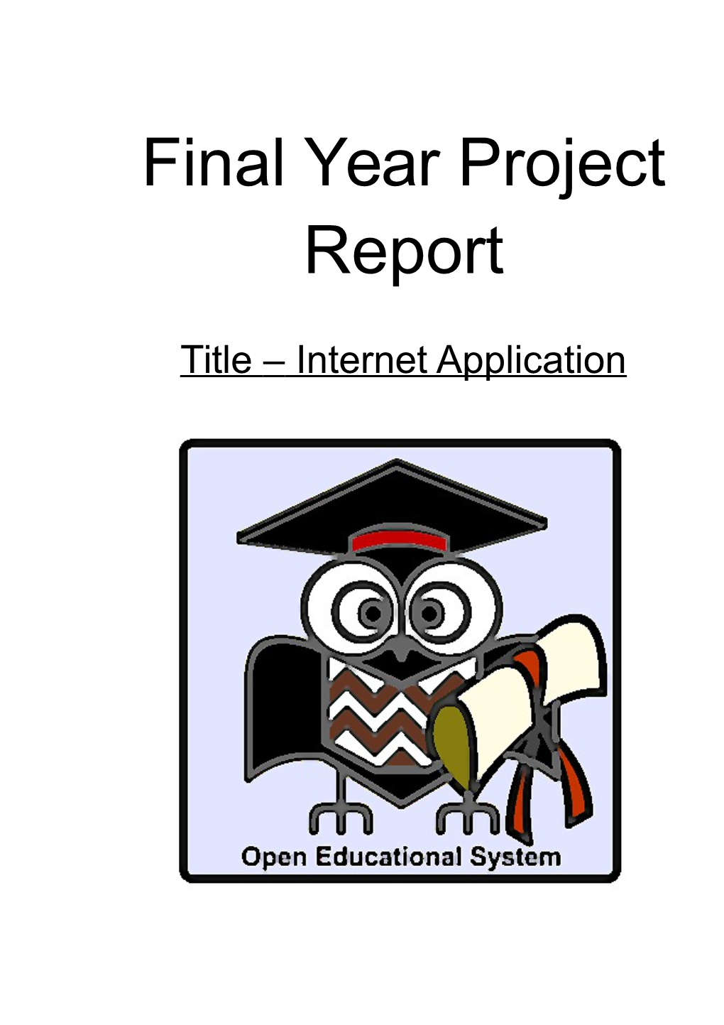 Final Year Project Report