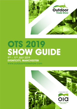 Ots 2019 Show Guide 9Th – 11Th July 2019 Eventcity, Manchester