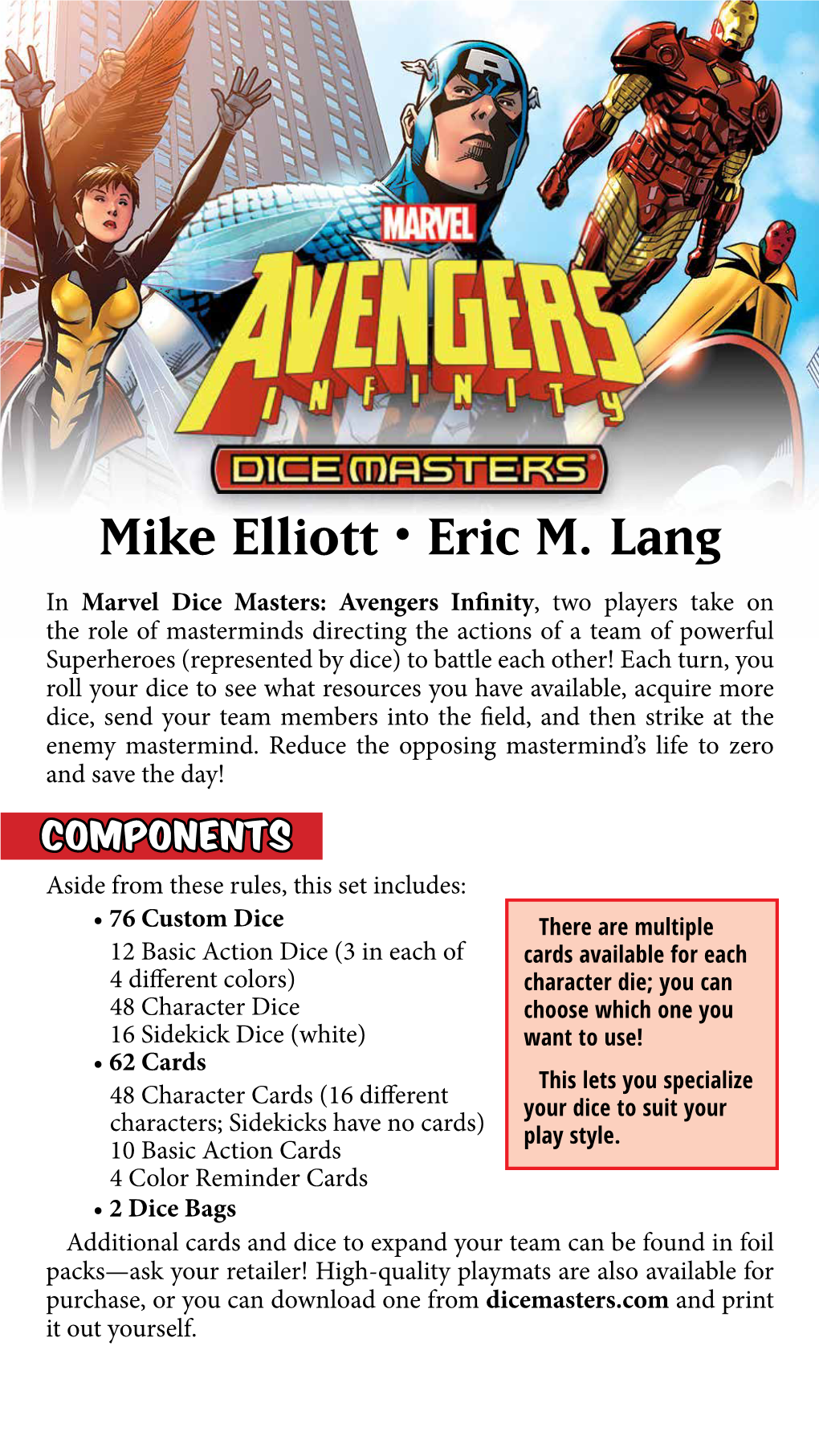 Dice Masters' Rule Book