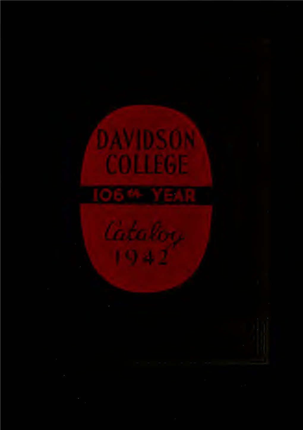 Davidson College Catalog