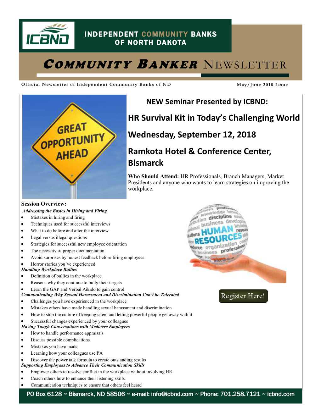 2018-Mayjun-Community-Banker-Newsletter