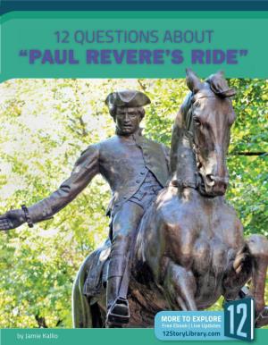 “Paul Revere's Ride”