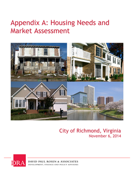 Appendix A: Housing Needs and Market Assessment