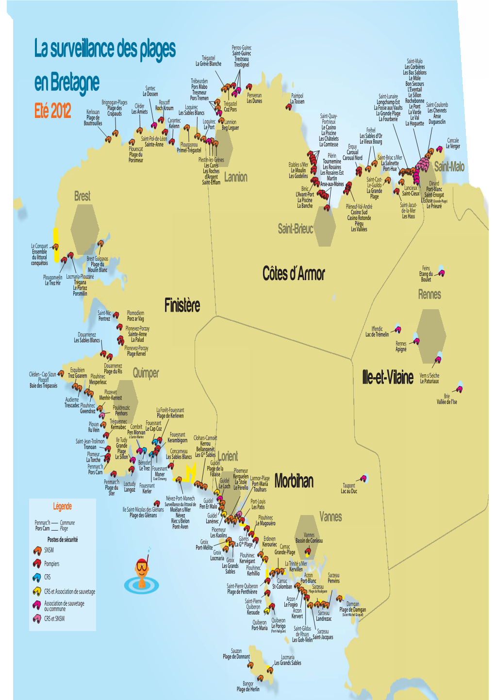 La Surveillance Des Plages En Bretagne