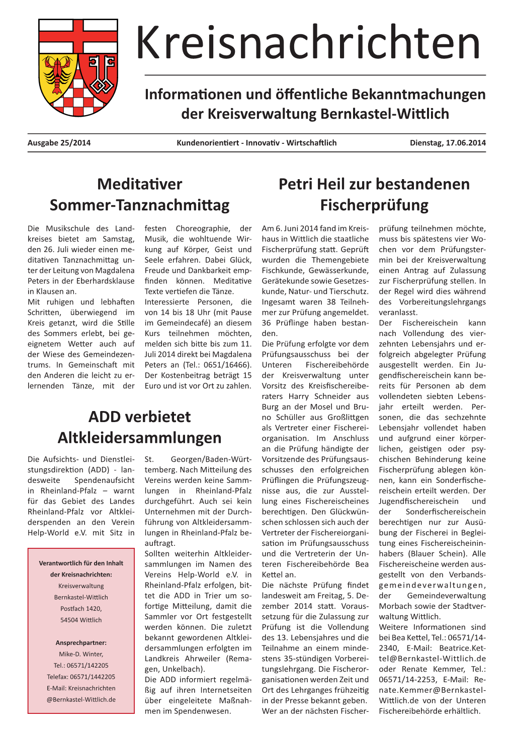 Kreisnachrichten 25-2014.Indd