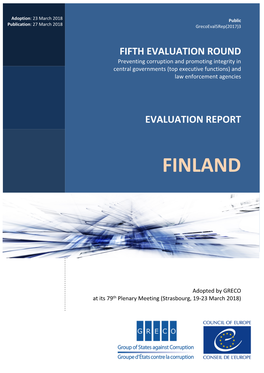 Fifth Round Evaluation Report on Finland