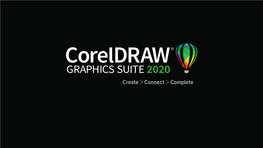 Coreldraw Graphics Suite 2020 Product Guide