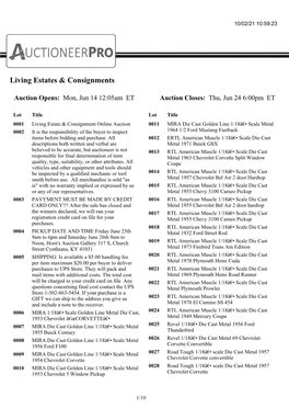 Living Estates & Consignments