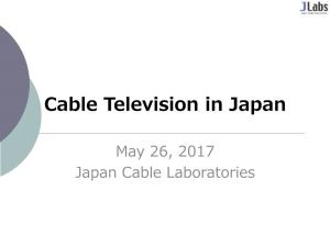 Cable Television in Japan