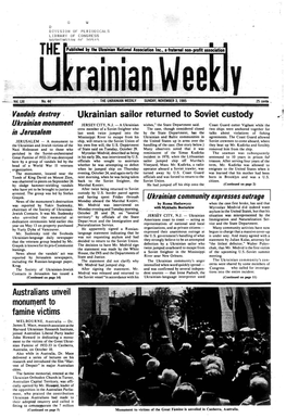 The Ukrainian Weekly 1985, No.44