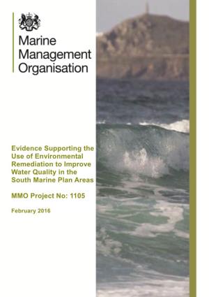Evidence Supporting the Use of Environmental Remediation to Improve Water Quality in the South Marine Plan Areas