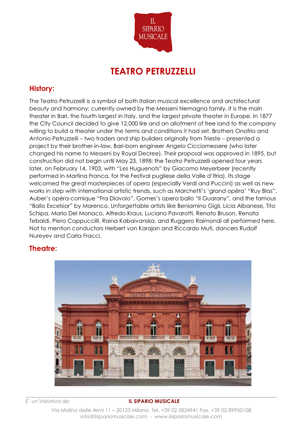 Teatro Petruzzelli