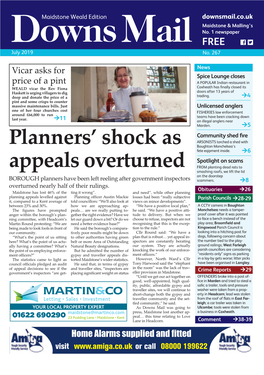Planners' Shock As Appeals Overturned