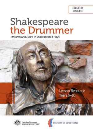 Shakespeare the Drummer Rhythm and Metre in Shakespeare’S Plays