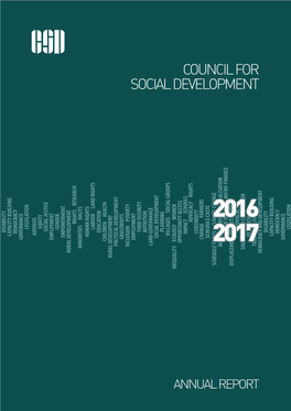 Council for Social Development