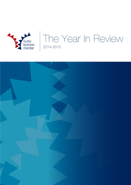 The Year in Review 2014-2015 the Hunter Business Chamber Report on Hunter Business