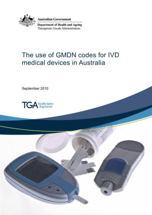 The Use of GMDN Codes for IVD Medical Devices in Australia